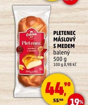 Pletenec máslový Odkolek