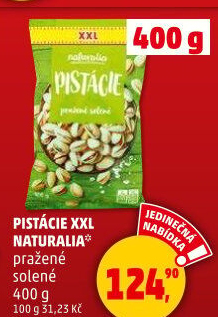 Pražené pistácie Naturalia