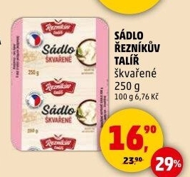 Sádlo škvařené Řezníkův talíř