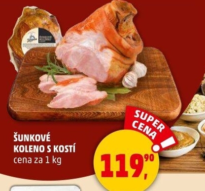 Šunkové koleno s kostí Dobrá česká Zabijačka