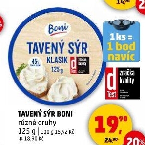 Sýr tavený Boni