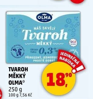 Tvaroh měkký Olma