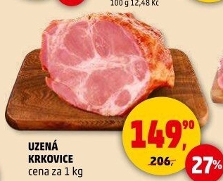 Uzená krkovice