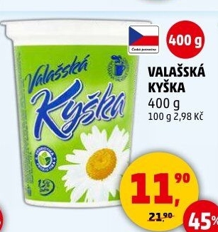 Valašská kyška Mlékárna Valašské Meziříčí