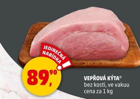 Vepřová kýta bez kosti