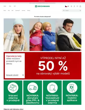 akční leták DEICHMANN 8.1.2025-14.1.2025