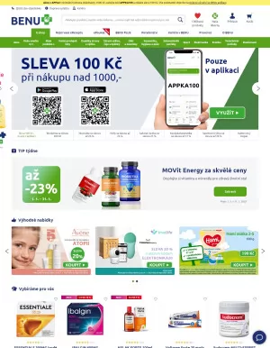 akční leták BENU Lékárna 8.1.2025-14.1.2025