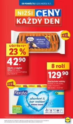 akční leták Lidl 13.1.2025-19.1.2025