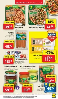 akční leták Lidl 16.1.2025-19.1.2025