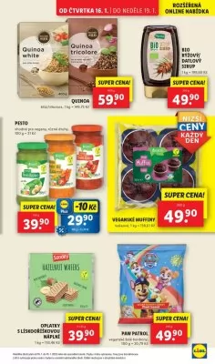 akční leták Lidl 16.1.2025-19.1.2025