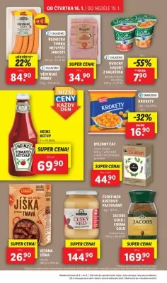akční leták Lidl 16.1.2025-19.1.2025