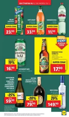 akční leták Lidl 16.1.2025-19.1.2025
