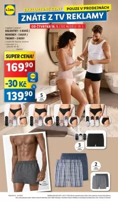 akční leták Lidl 16.1.2025-19.1.2025