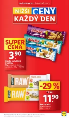 akční leták Lidl 16.1.2025-19.1.2025
