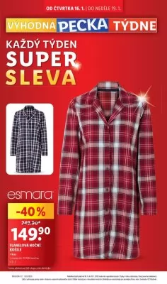 akční leták Lidl 16.1.2025-19.1.2025