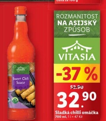 Chilli omáčka sladká Vitasia