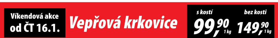 Vepřová krkovice s kostí