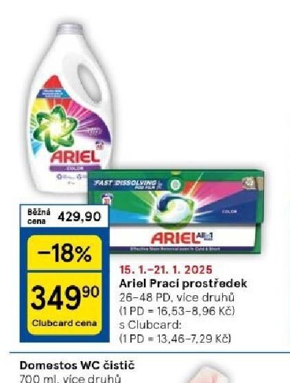 Ariel Prací prostředek