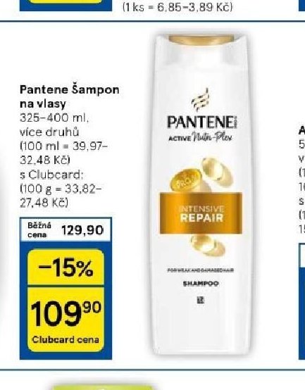 Pantene Šampon na vlasy