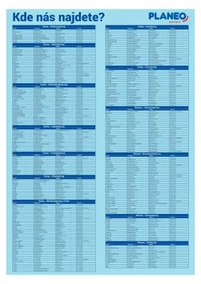 akční leták Planeo 13.1.2025-19.1.2025