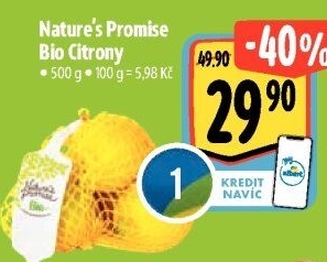 Citrony bio Nature'