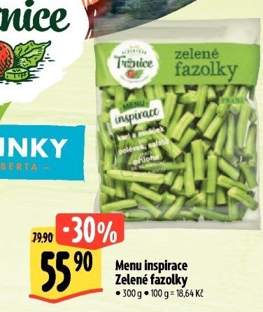 Fazolky Menu inspirace Albert