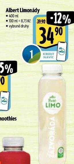 Limonáda Pure Albert