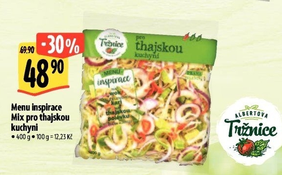 Mix pro Thajskou kuchyni Menu inspirace Albert