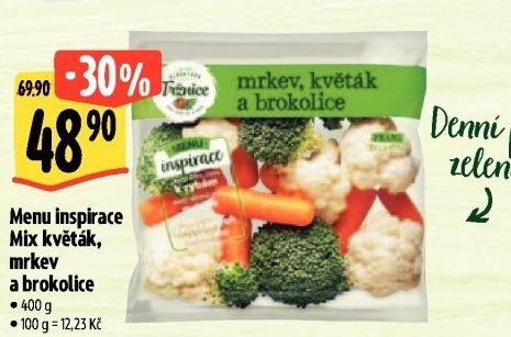 Mix zeleninový Menu inspirace Albert