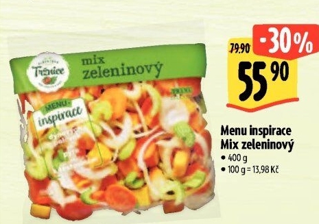 Mix zeleninový Menu inspirace Albert