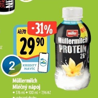 Nápoj proteinovýMüllermilch Müller