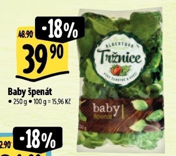 Špenát baby Albert