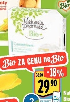 Sýr Camembert bio Nature'