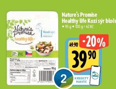 Sýr kozí Healthy life Nature'