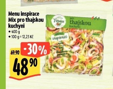 Menu inspirace Mix pro thajskou kuchyni
