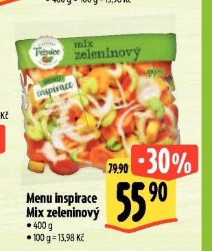 Menu inspirace Mix zeleninový