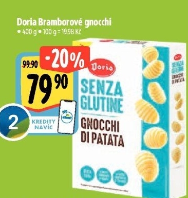 Bramborové noky bez lepku Doria