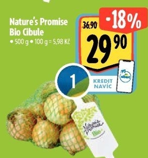 Cibule bio Nature'