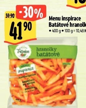 Hranolky batátové Menu inspirace Albert