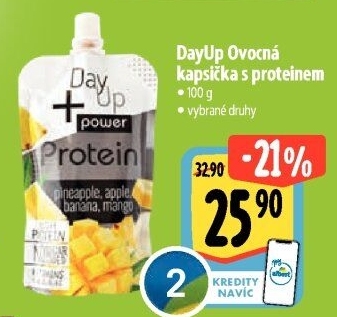 Kapsička ovocná Protein Day Up