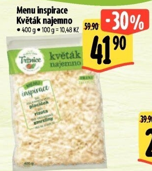 Květák Menu inspirace Albert