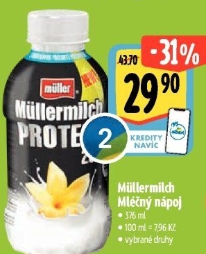 Nápoj proteinovýMüllermilch Müller