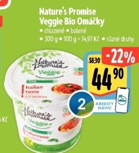 Omáčky bio Veggie Nature'