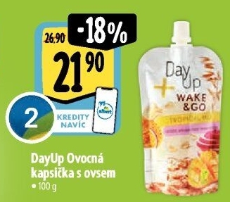 Ovocná kapsička bez lepku Day Up