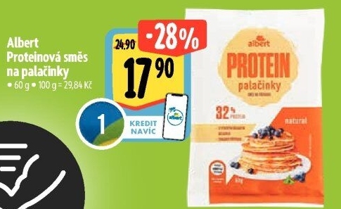 Směs proteinová na palačinky Albert