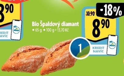 Špaldové pečivo bio