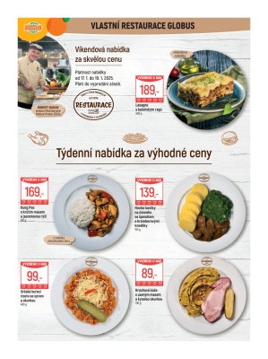 akční leták Globus 15.1.2025-21.1.2025