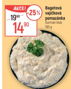 Bagetová vajíčková pomazánka