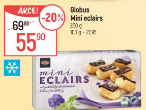 Dezert Eclairs mini mražené Globus