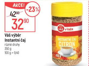 Instantní čaj Váš Výběr